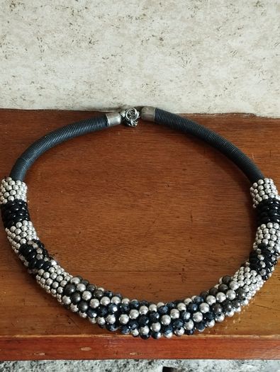 Vintage cocktail necklace.