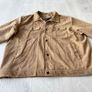 Mens 4XL Brown Corduroy Lined Trucker Jacket Image 8