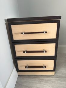 Bedside Locker - 3 Drawer
