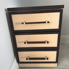 Bedside Locker - 3 Drawer
