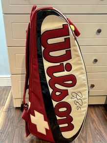 WILSON Limited Edition ROGER FEDERER Signature Tennis 6/7 Racket Backpack
