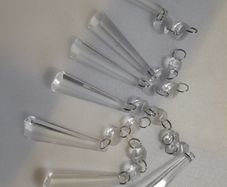 CHANDELIER - Icicle Pendant - Crystals 30 the Lot