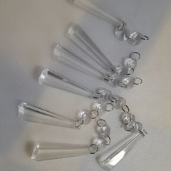 CHANDELIER - Icicle Pendant - Crystals 30 the Lot