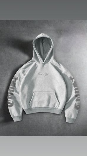 men grey autumn hoodie (ALL SIZES)