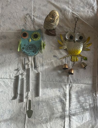 Owl Wind Chimes & Ornament