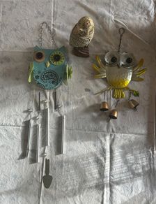 Owl Wind Chimes & Ornament