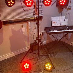 Stage lighting set