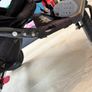 Out n about double buggy V4 double nipper Raven Black Image 10