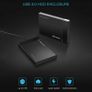 UGREEN US221 HDD Enclosure 2.5 Inch SATA To USB 3.0 SSD Adapter Hard Disk Drive Box External HDD Case Support UASP Protocol Image 4