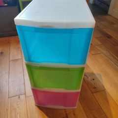 Plastic drawers