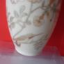 Crackle Glaze Vase   Humming Bird Sucking Nectar  11inches Image 8