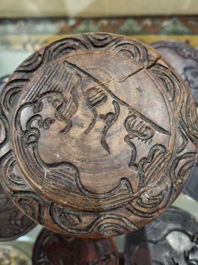 Hand  Carved Coasters