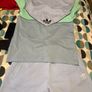men adidas shorts and tshirt set size small Image 3