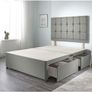 Hilton Divan Double & King Bed Frame With Drawers Image 4