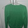 Polo Ralph Lauren Kids Cable-Knit Cotton Jumper Kids 10-12 Yrs Lime Image 4