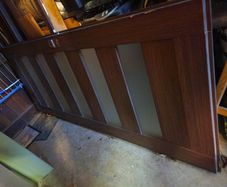internal walnut door