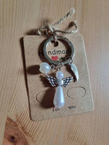 Angel Keyring Hand Crafted