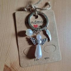 Angel Keyring Hand Crafted