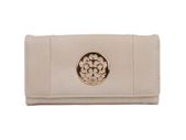New Stylish Beige - Vintage Female Metal Wallet Card Holder