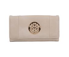 New Stylish Beige - Vintage Female Metal Wallet Card Holder
