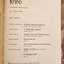 Krino. Literary Magazine No1 Spring 1986. First Edition Paperback In Very Good Condition M Image 7