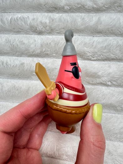 SpongeBob SquarePants 2025 Burger King Patrick approx. 9 cm. Used Please see photos