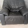 Free 3 piece faux leather sofa suite Image 7