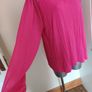 Zizzi pink V-neck top size UK20 EU48 Postage included Image 2