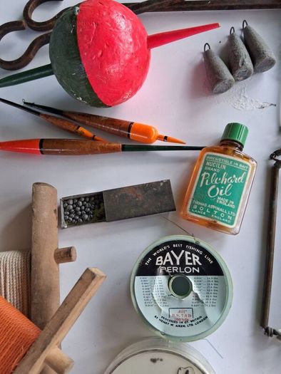 Vintage fishing gear