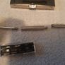 Gilette TRAC II, G2, GII, PII Vintage small travel shaving razor in chromed metal case Image 2
