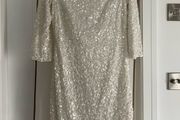 Monsoon Bridal Sequin Midi Dress - Immaculate condition