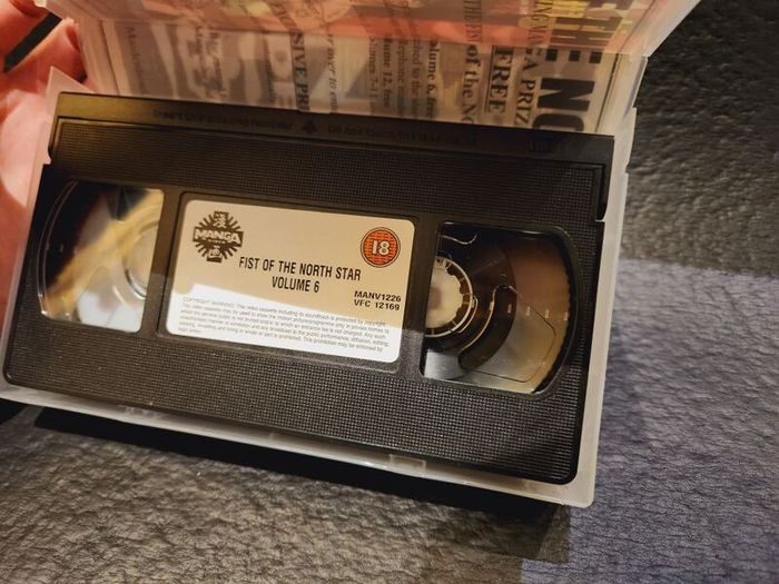 Fist of the North Star Vhs Volume 6 1999 Anime English