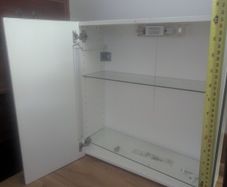Mirrored Bathroom cabinet with lighting