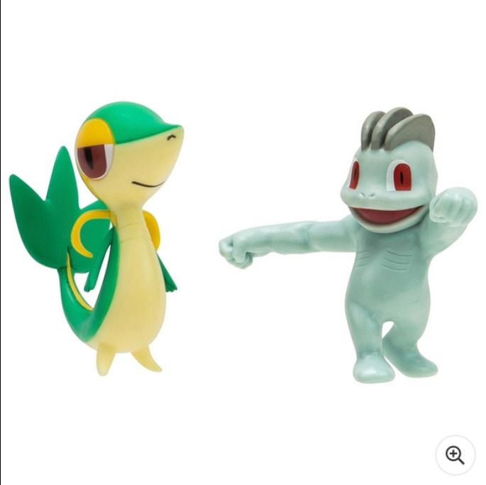 Pokemon Battle Figure 2 Pack  Machop and Snivy