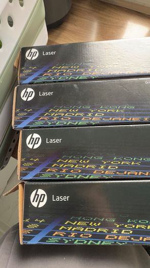 Original HP 117A Laser Toner Cartridges, Black, Cyan & Magenta