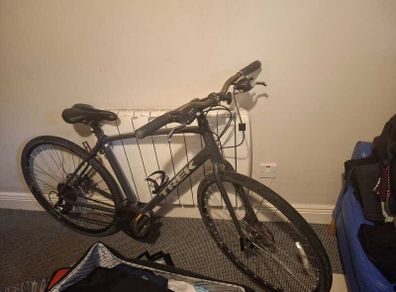 Trek hybrid bike - grey