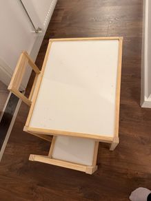 IKEA children's table and chair