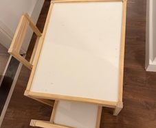 IKEA children's table and chair
