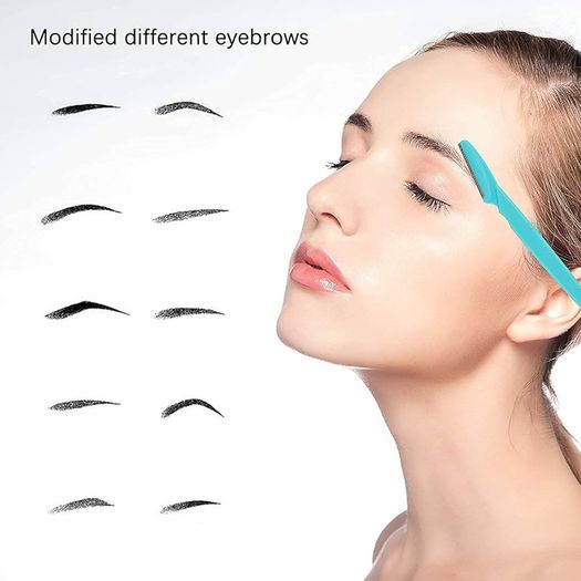 NEW SALE | 24 Pcs Eyebrow Razors Eyebrow Trimmer Portable Eyebrow face Razors Trimmer