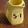 Antique Original French Pastis 51 Yellow Ceramic Water Jug Image 2