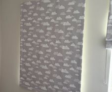 Pair of Roman blinds