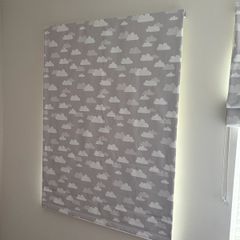 Pair of Roman blinds