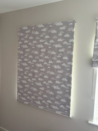 Pair of Roman blinds
