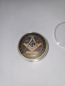 Masonic coin