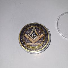 Masonic coin