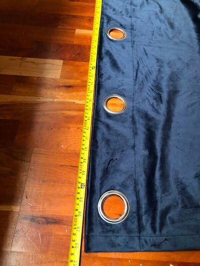 Navy Velvet Curtains