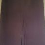 Size 10 - As New - A Beautiful Chocolate Skirt - Soft Fabric - Back Pleat & Hidden Zip - # Image 4
