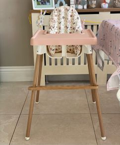 Ikea highchair Antilop accessorised