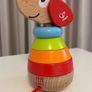 Hape Pepe & Friends Sound Dog Stacker - Baby & Toddler Wooden Activity Toy Image 5