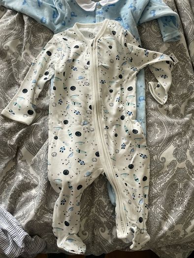 Babygros 6months zipper x2